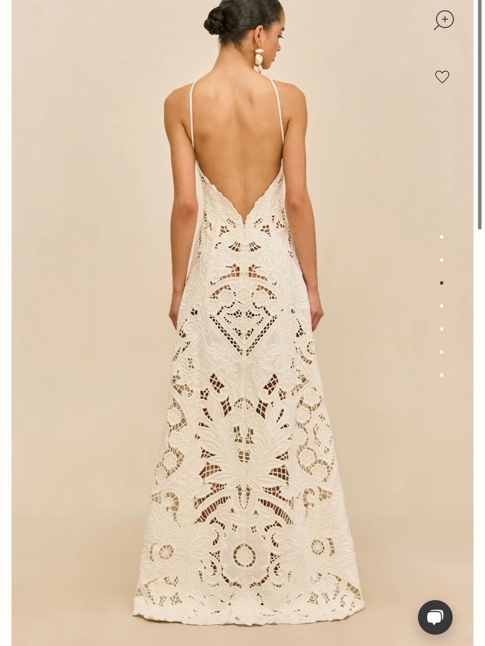 Cult Gaia Emmy Gown – Off White – Size 4 - Picture 2 of 4